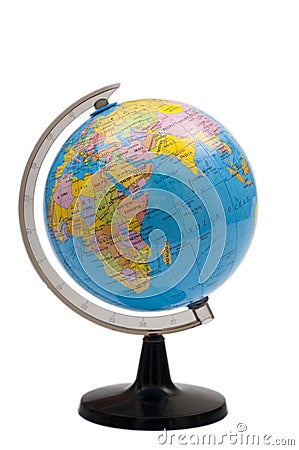 Earth globe Stock Photo