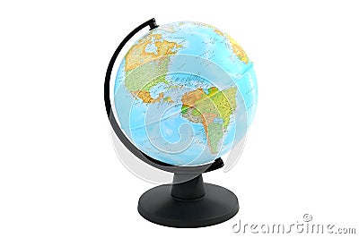 Earth globe Stock Photo