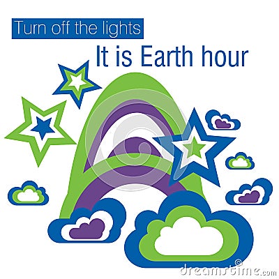 Earth Hour Stock Photo