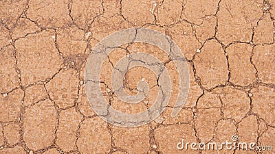 Earth soil texture cracked by drought Stock Photo