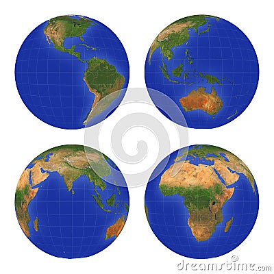 Earth View#1 Stock Photo