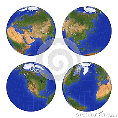 Earth View#2 Stock Photo