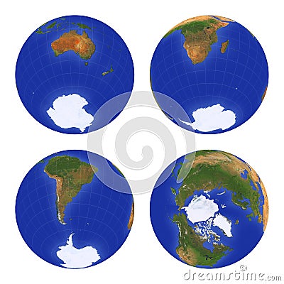 Earth View#3 Stock Photo