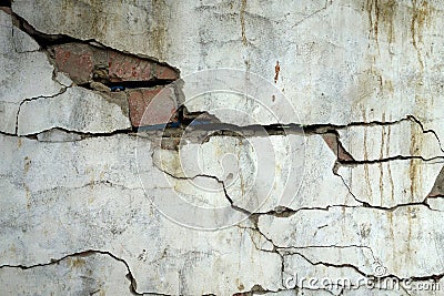 Earthquake destroy Stock Photo