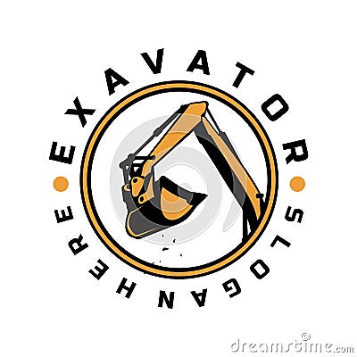 Earthworks logo concept Vector Illustration