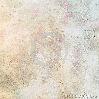 Earthy Grungy shabby chic watercolor texture background Stock Photo