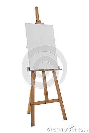 Easel Stock Photo