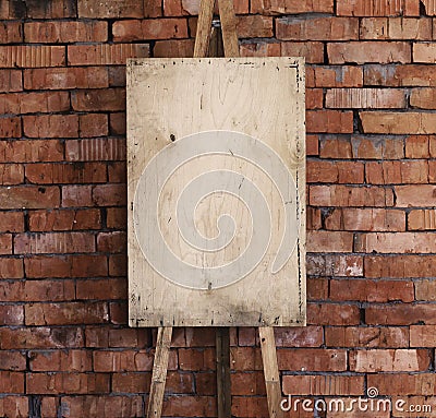 Easel art background Stock Photo