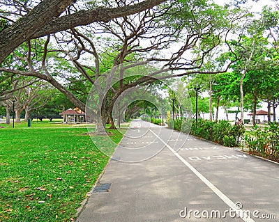 Photo taken in Singapore. East Coast Park Singapore Stock Photo