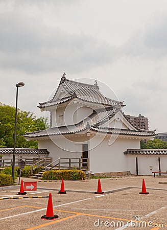 East Corner Tower of Okazaki Castle, Aichi Prefecture, Japan Stock Photo