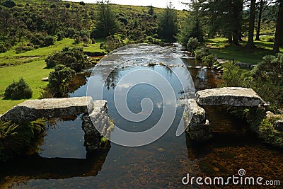 The East Dart River in Belever, Dartmoor National Park, Devon, U Stock Photo