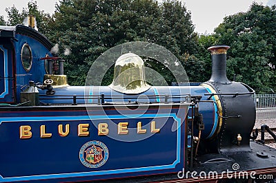 EAST GRINSTEAD, WEST SUSSEX/UK - SEPTEMBER 8 : Bluebell steam en Editorial Stock Photo