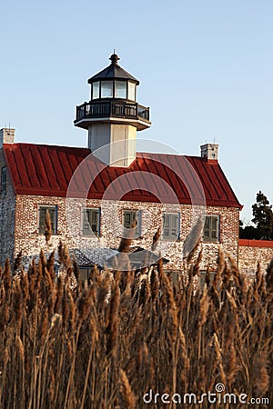 East Point Lighthouse in New Jersey Stock Photo