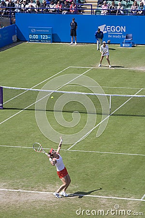 Eastbourne 2011 Quarter-finals Editorial Stock Photo