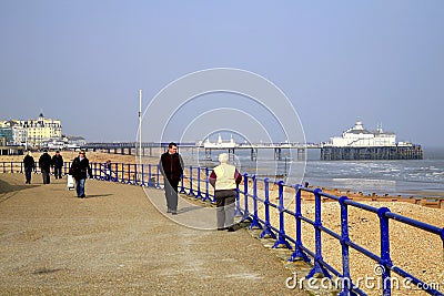 Eastbourne, East Sussex, UK. Editorial Stock Photo