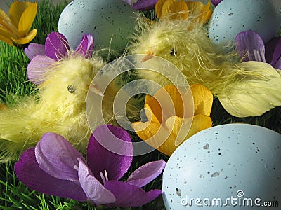 Easter arrangement Stock Photo