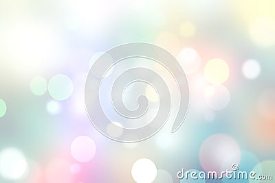 Colorful blurred background,spring Easter bokeh. Stock Photo