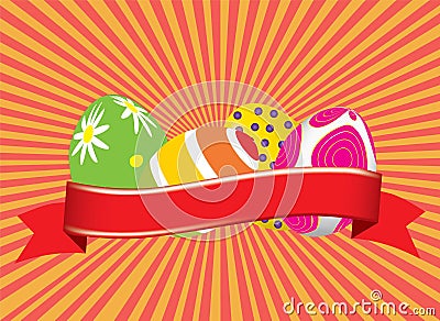 Easter background Stock Photo