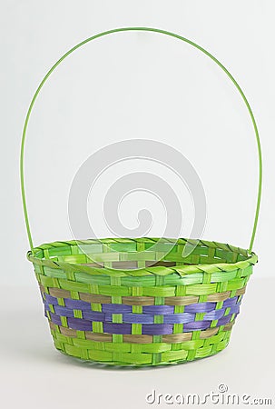 Easter Basket Stock Photo