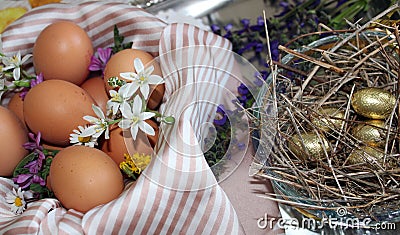 Easter is the brightest holiday Stock Photo