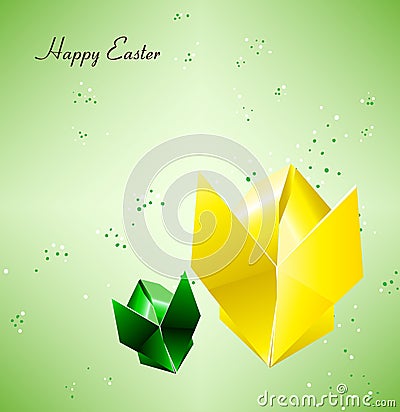 Easter Bunny Vector Illustration