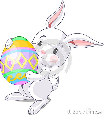 Easter bunny Vector Illustration