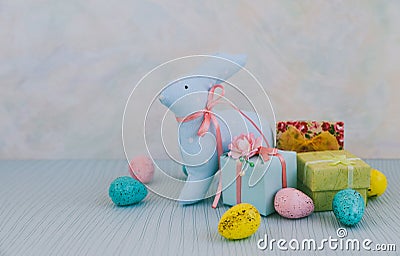 Easter bunny Stock Photo