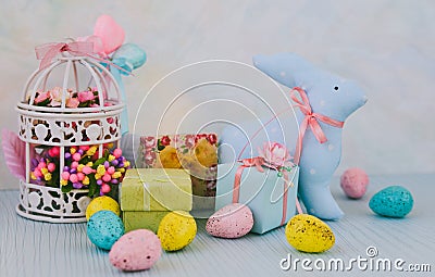 Easter bunny Stock Photo