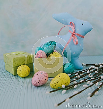 Easter bunny Stock Photo