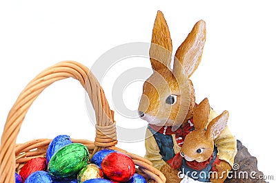 Easter bunnys Stock Photo