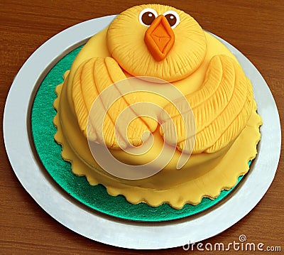 Easter Cake Stock Photo