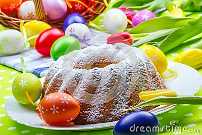 Easter cake Stock Photo