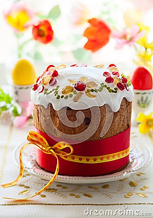 Easter cake Stock Photo