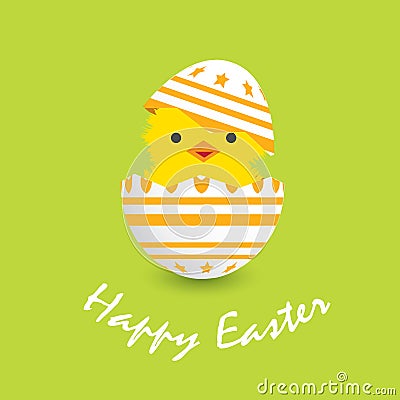 Easter card Vector Illustration