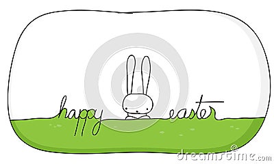 Easter card Vector Illustration