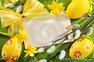 Easter card Stock Photo