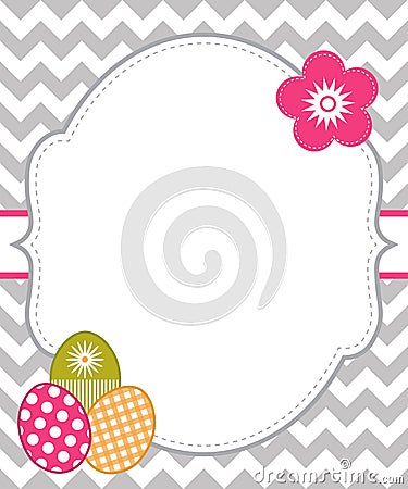 Easter card Vector Illustration