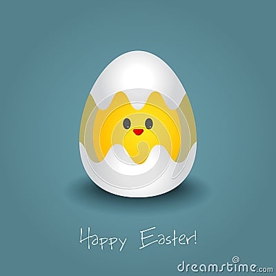 Easter card Vector Illustration