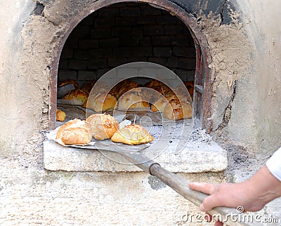 Easter cheese bread , Cyprus Stock Photo