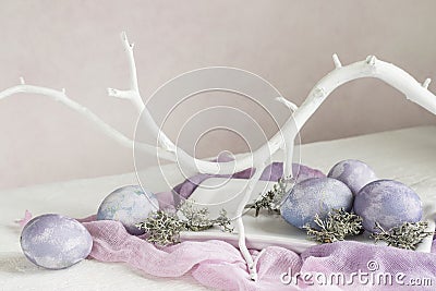 Easter composition Stock Photo