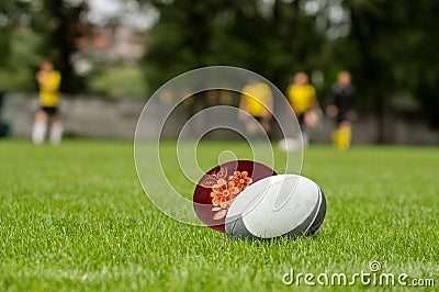 Easter rugby Stock Photo