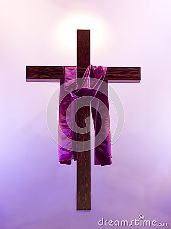 Easter cross Stock Photo