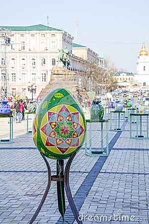 Easter days in Ukraine Editorial Stock Photo