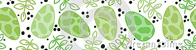 Easter dinosaur eggs seamless cartoon ribbons floral pattern for wrapping paper and kids and gifts box Stock Photo