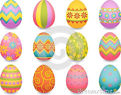 Easter egg Vector Illustration