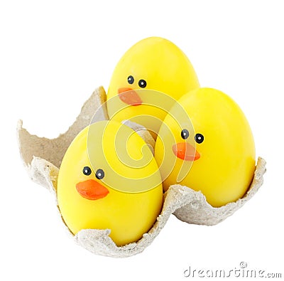 Easter eggs Stock Photo