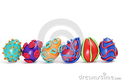 Easter eggs Stock Photo