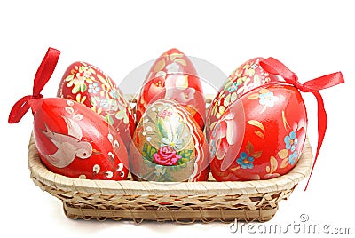 Easter eggs Stock Photo