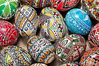 Easter eggs Stock Photo