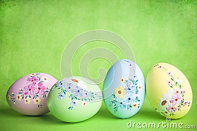 Easter eggs Stock Photo